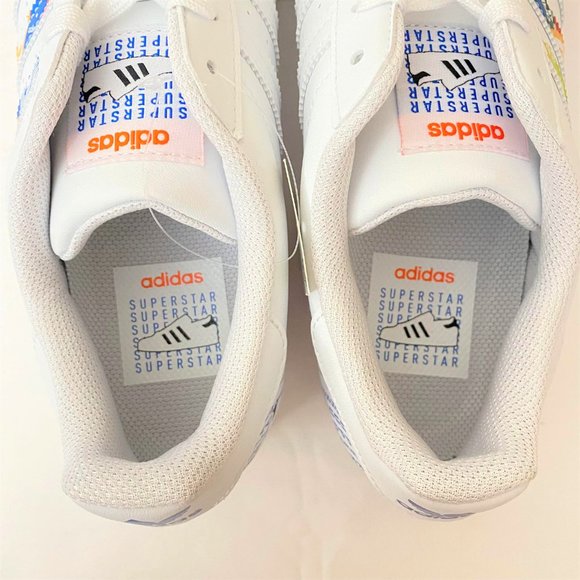 Adidas Originals Superstar GX2717 Men\'s Shoes Sneakers White Size 9 main image 6